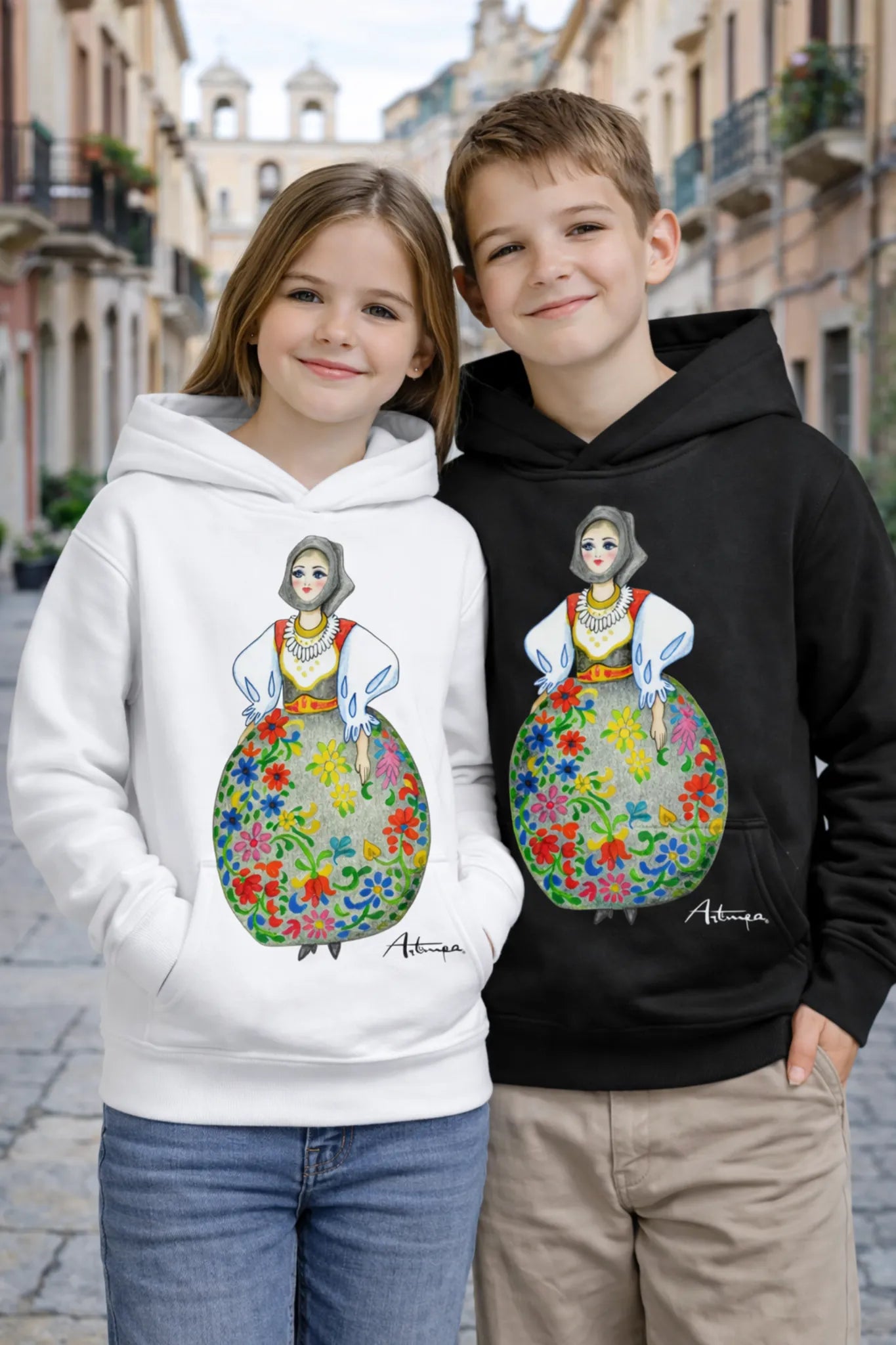 Felpa Donnina Sarda Artmea