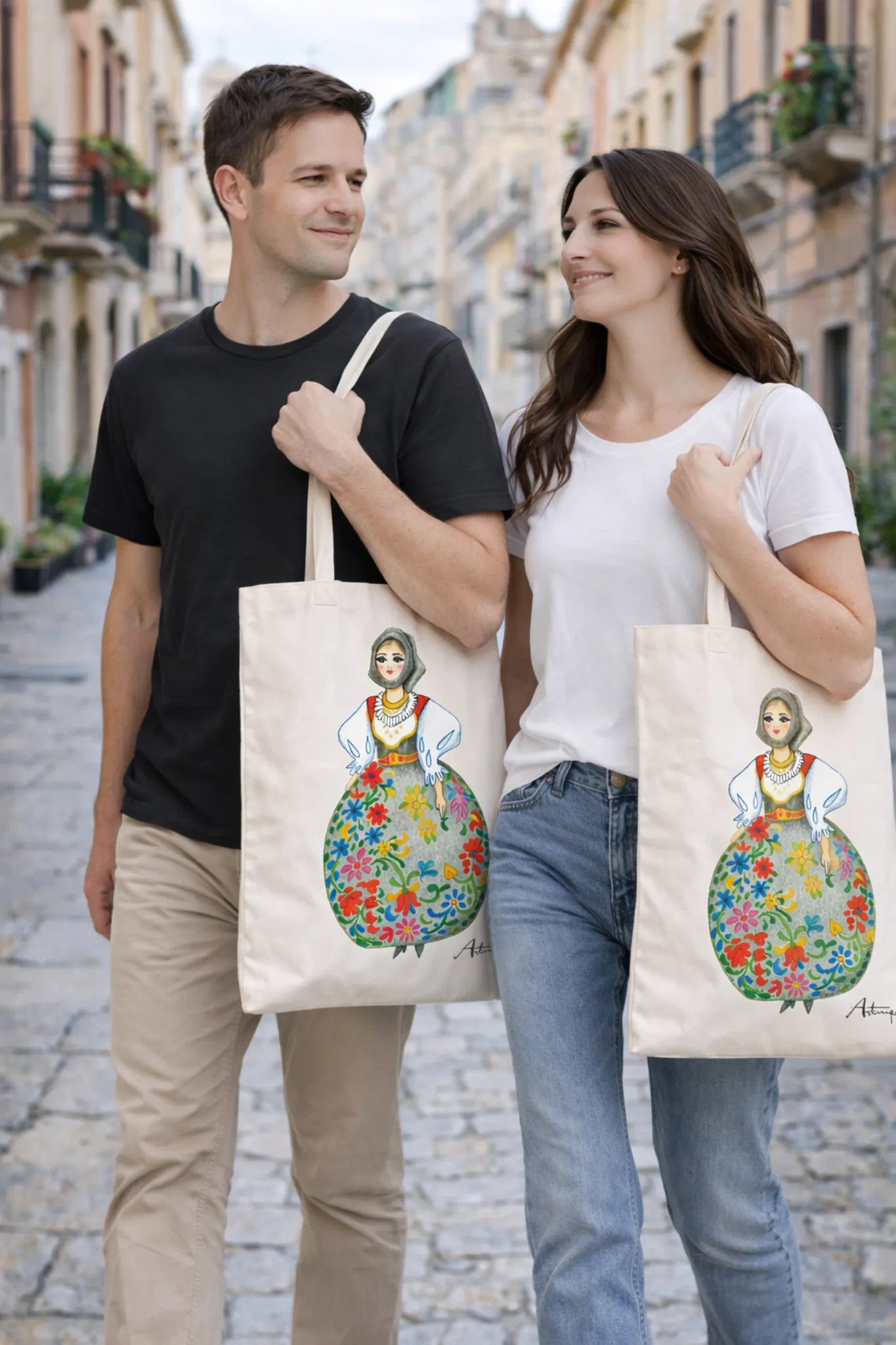 Shopping Bag Donnina Sarda