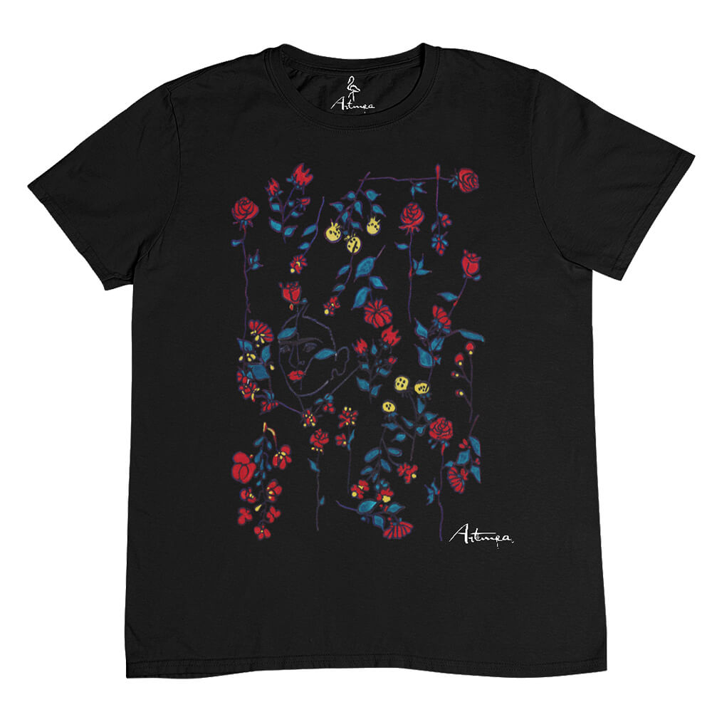 Frida Khalo con fiori Artmea uomo