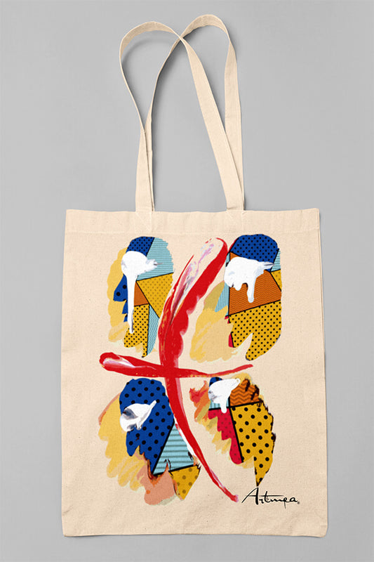 Shopping Bag 4 Mori Pop Art Puntini Artmea