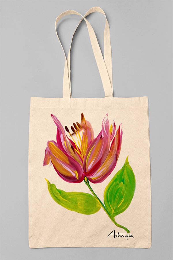 Shopping Bag Iris Fuxia Artmea