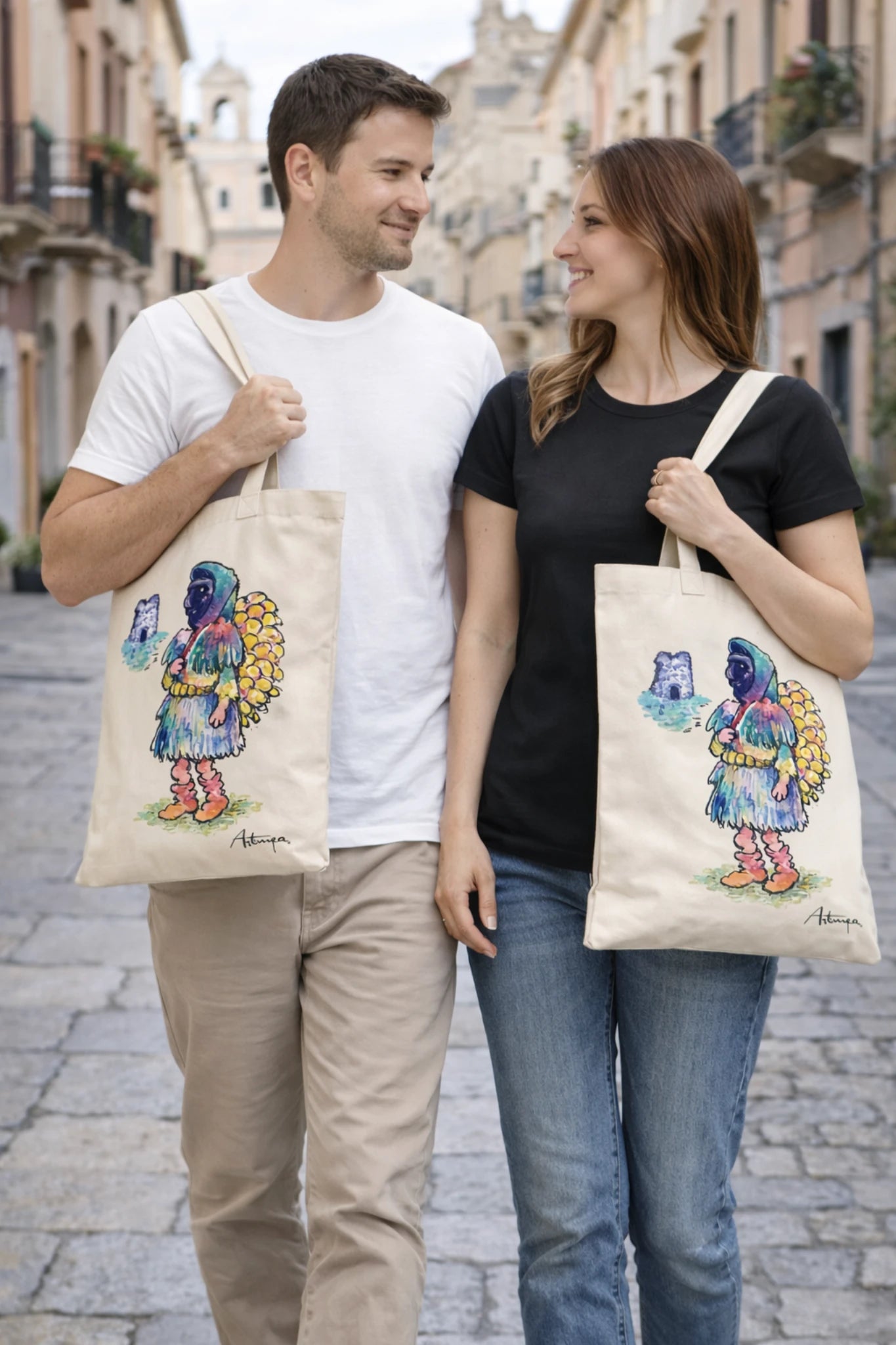 Shopping Bag Mamuthones Artmea