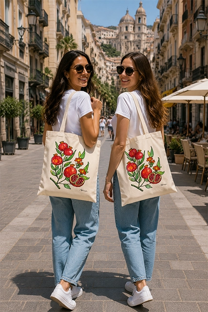 Shopping Bag Artmea Melograno