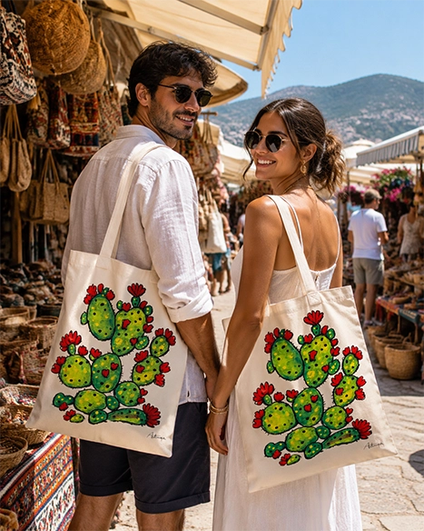 Shopping Bag Artmea Fico D'india