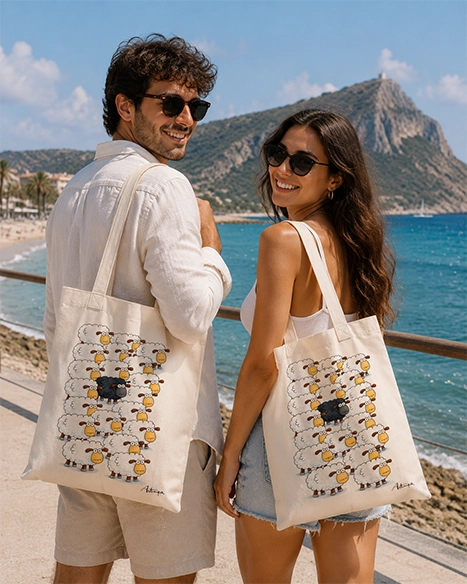 Shopping Bag Artmea Pecora Nera