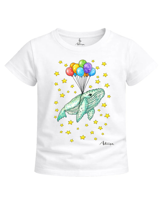 Balena Sospesa con Palloncini Artmea Bambini