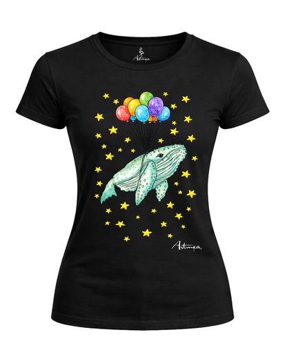 Balena Sospesa con Palloncini Artmea Donna