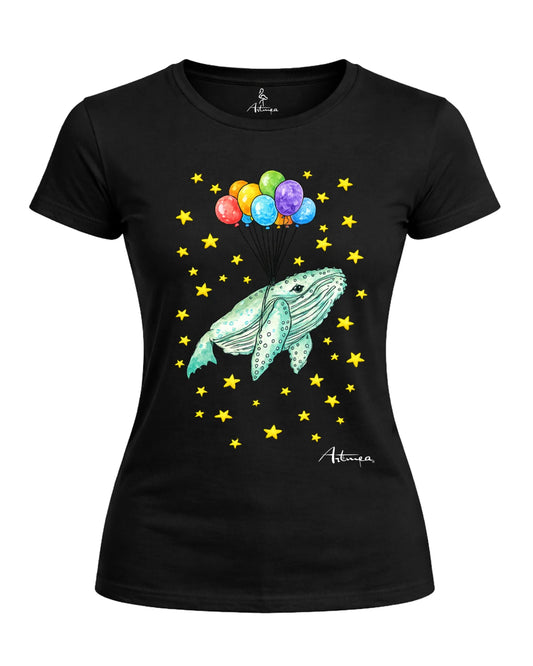 Balena Sospesa con Palloncini Artmea Donna