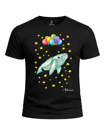 Balena Sospesa con Palloncini Artmea Uomo